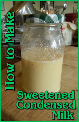 How to Makde Sweetened Condensed Milk
