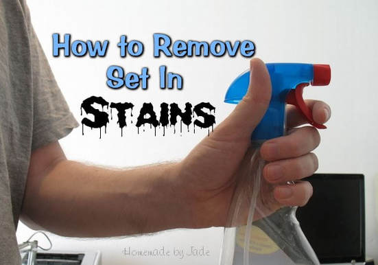 How to Remove Set In Stains