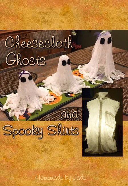 Cheesecloth Ghosts and Spooky Shirts